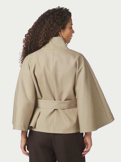 Zanna Trench Cape - Sand
