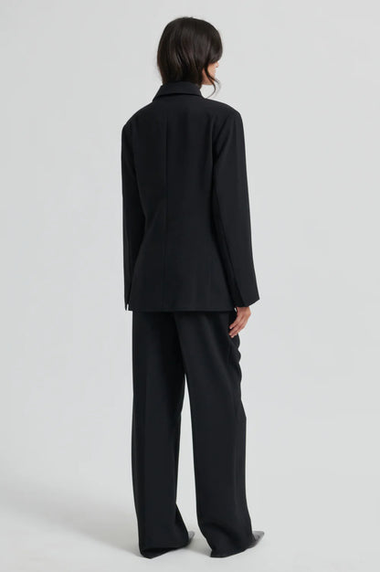 Fique fitted blazer - Black