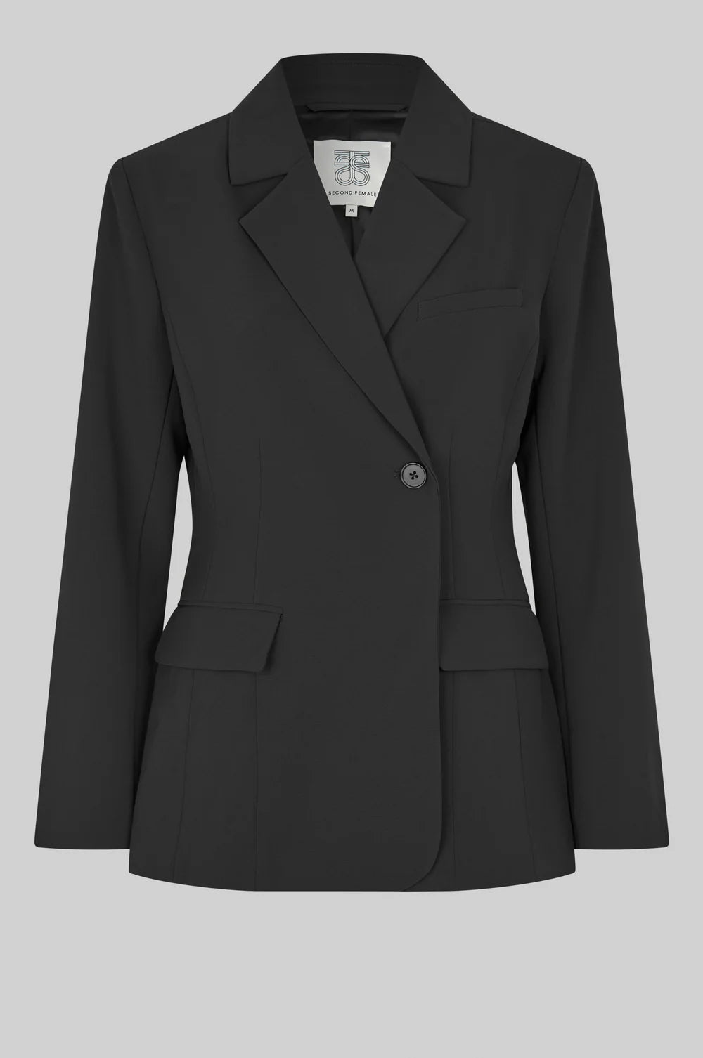 Fique fitted blazer - Black