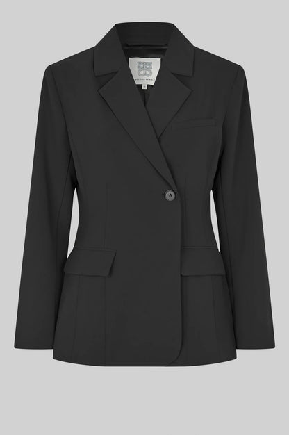 Fique fitted blazer - Black