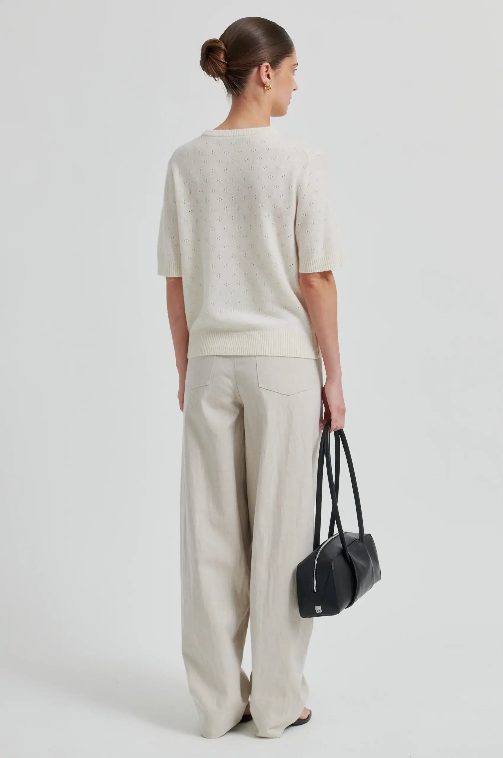 Bacoli Barrel Trousers - Soft Beige