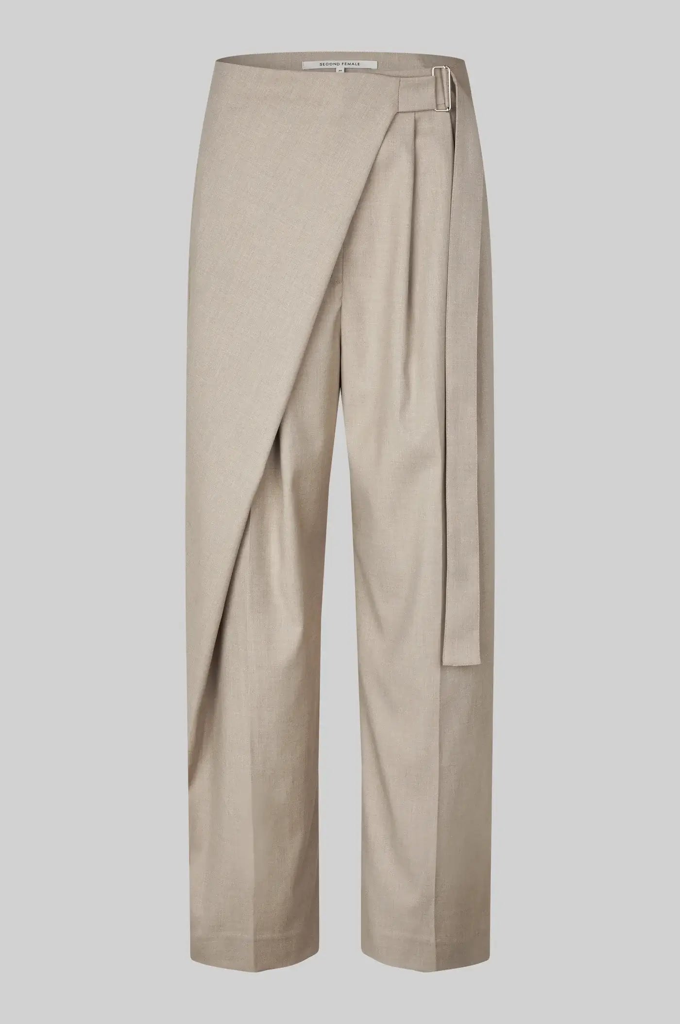 Sharo Wrap Trousers - Roasted Cashew