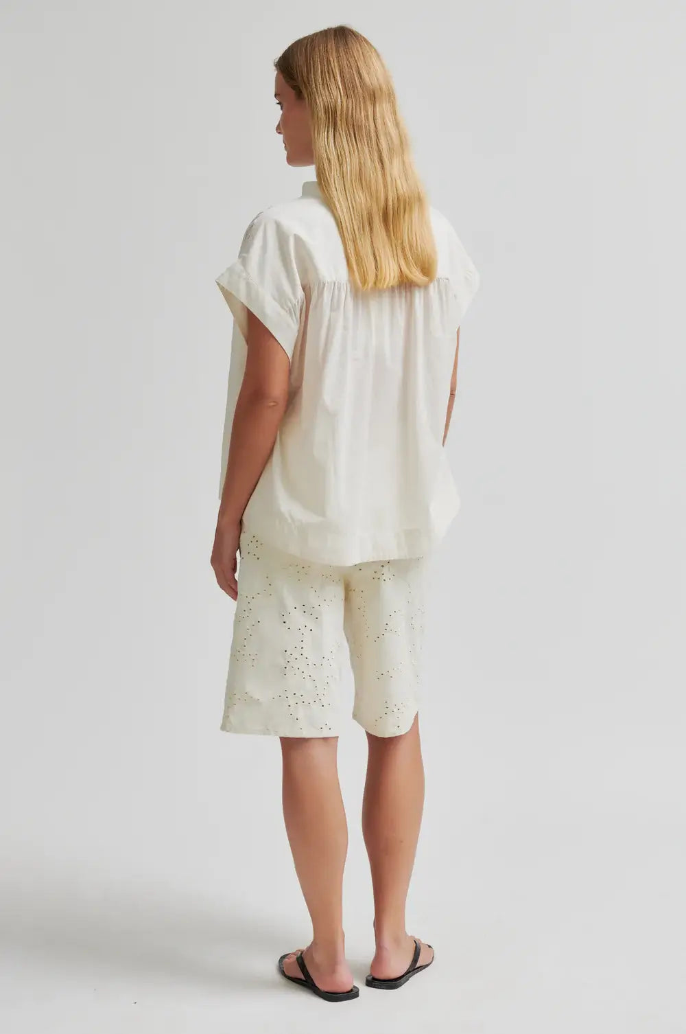 Avida Oversize Top - Eggnog