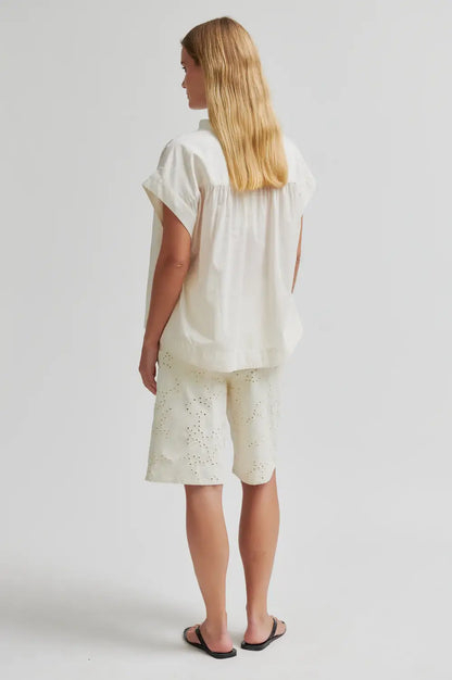 Avida Oversize Top - Eggnog