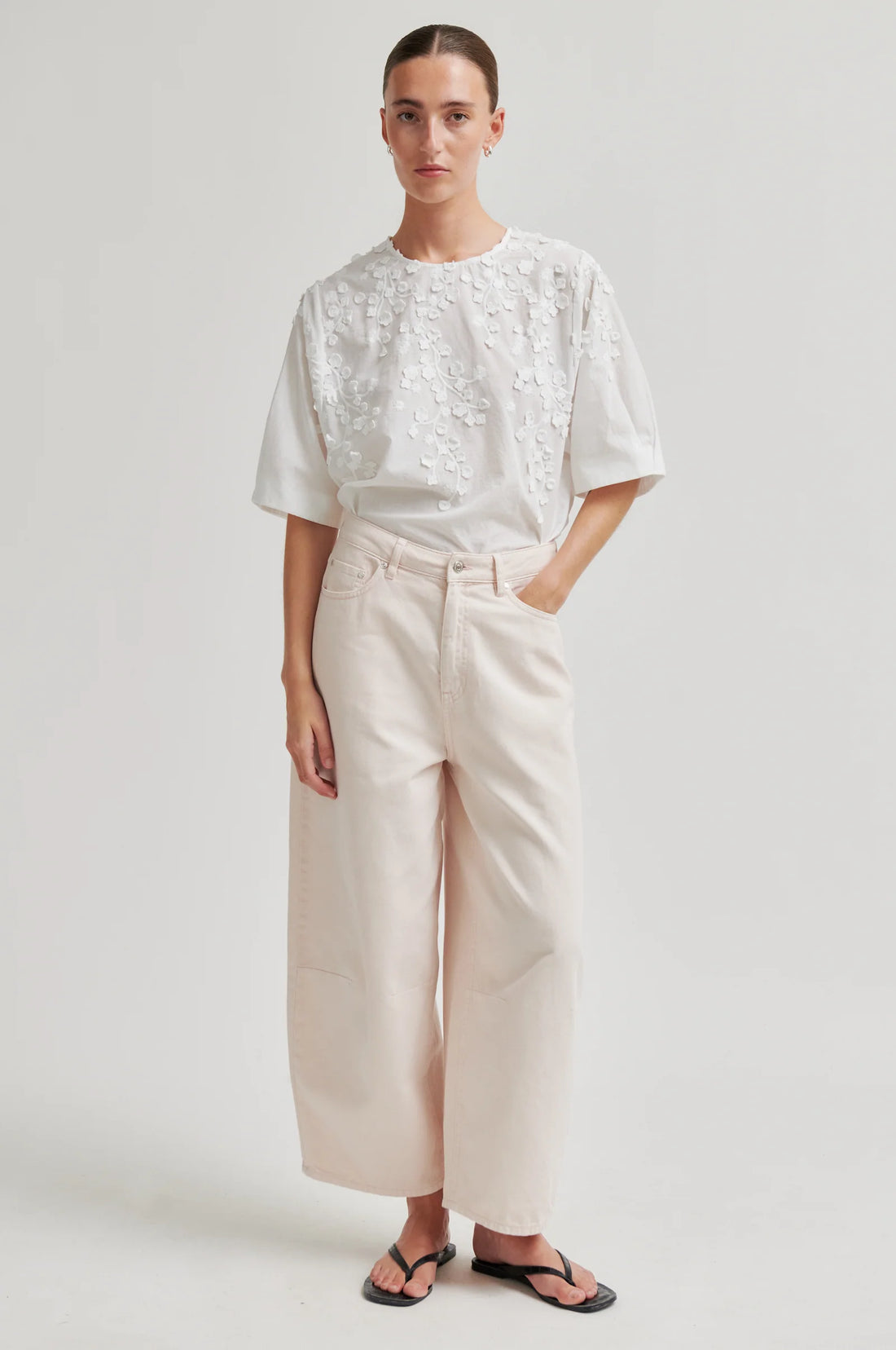 Reece Trousers - Crystal Pink