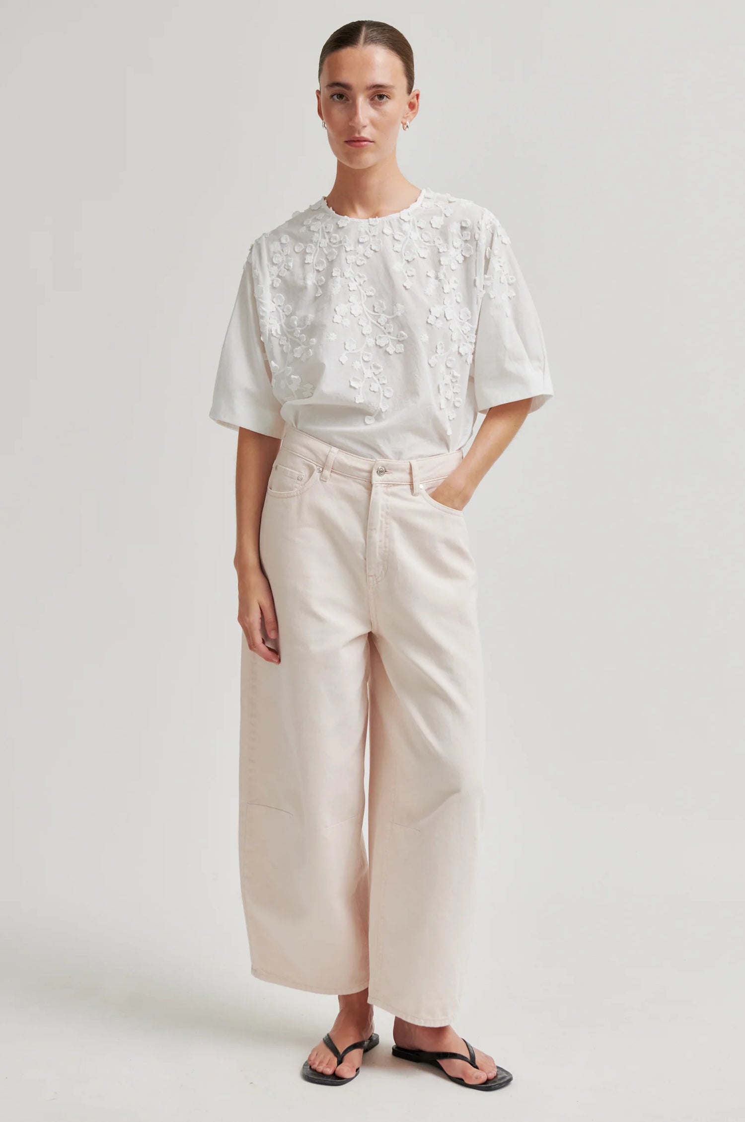 Reece Trousers - Crystal Pink