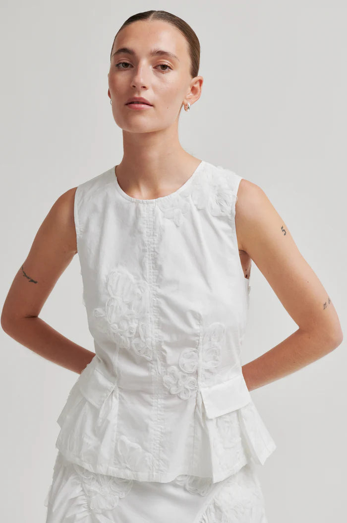 Ashley Top - White