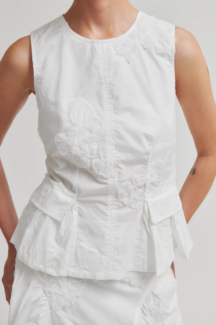 Ashley Top - White