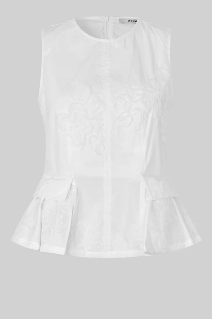 Ashley Top - White