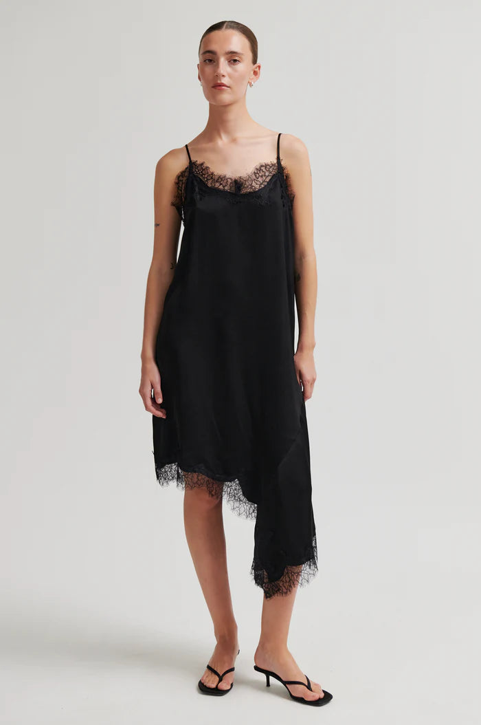 Lacia Strap Dress - Black