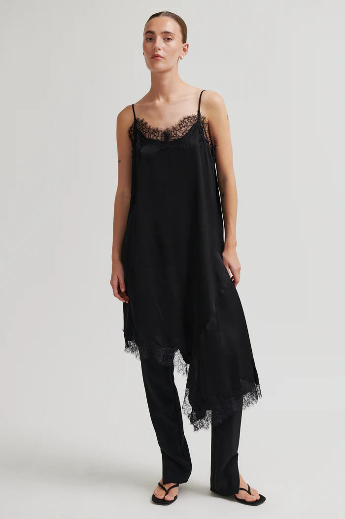 Lacia Strap Dress - Black