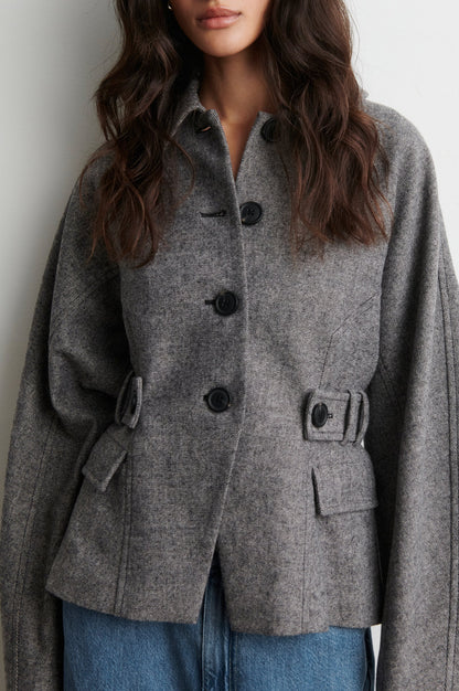 Lydney Jacket - Grey Melange