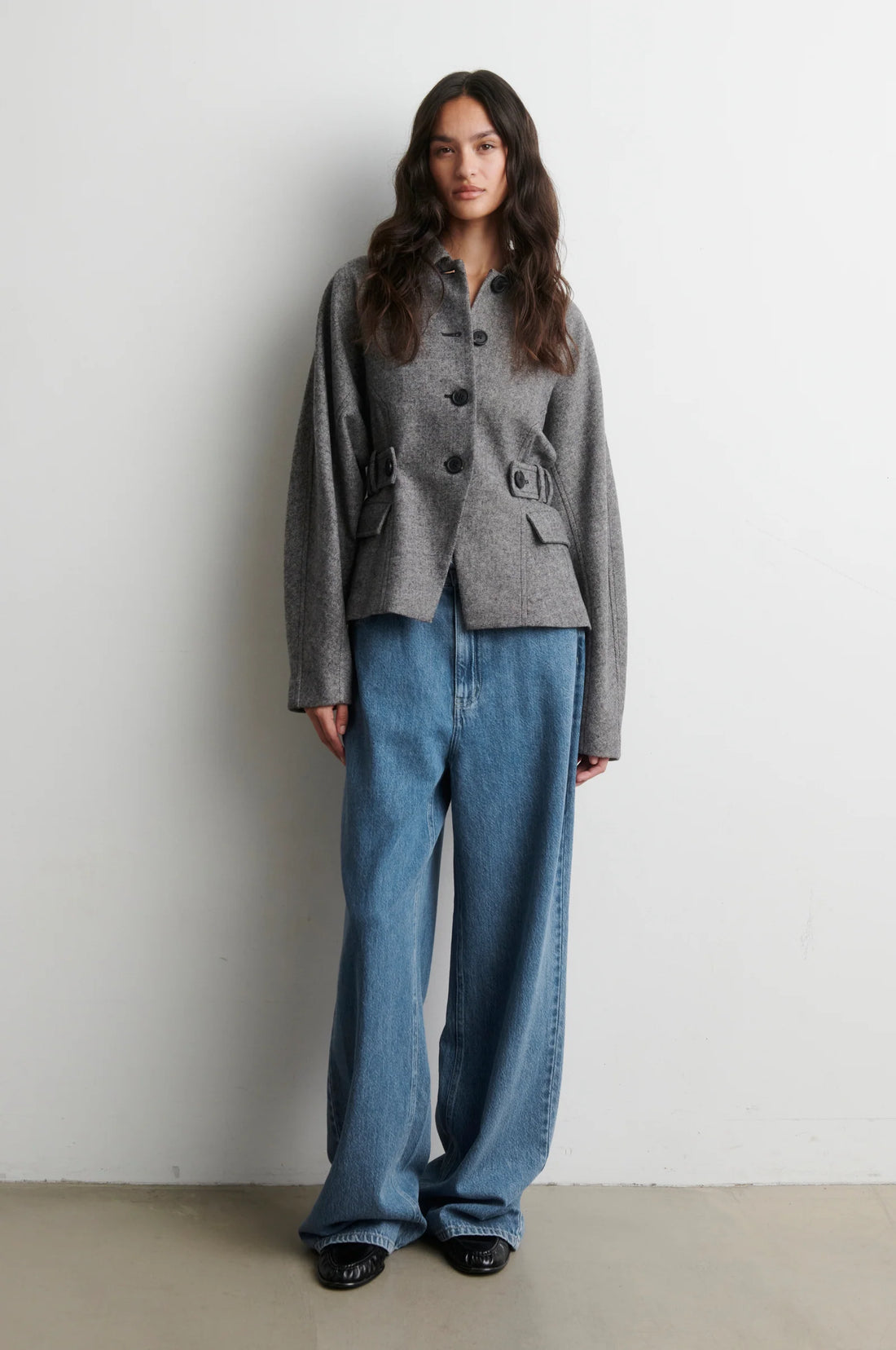 Lydney Jacke - Graumeliert