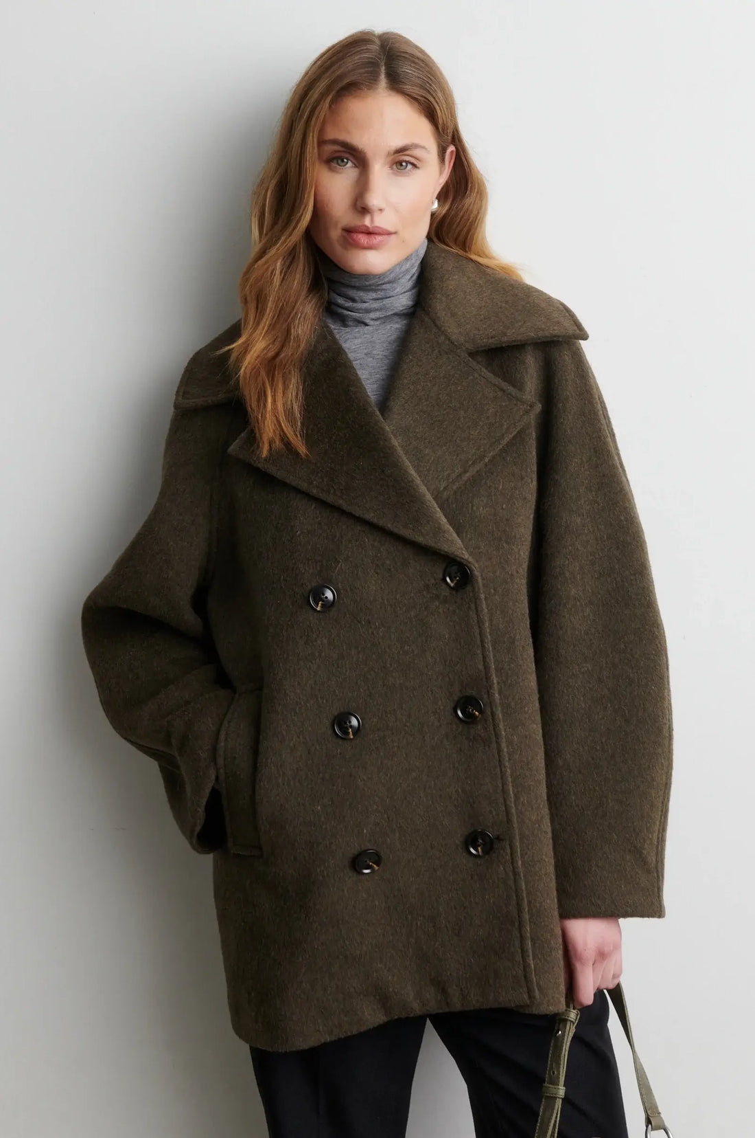 Agola Jacket - Black Olive