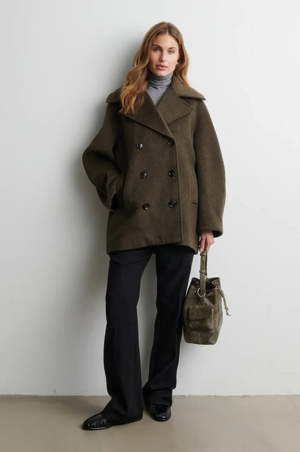 Agola Jacket – Black Olive