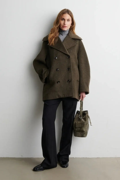 Agola Jacket – Black Olive