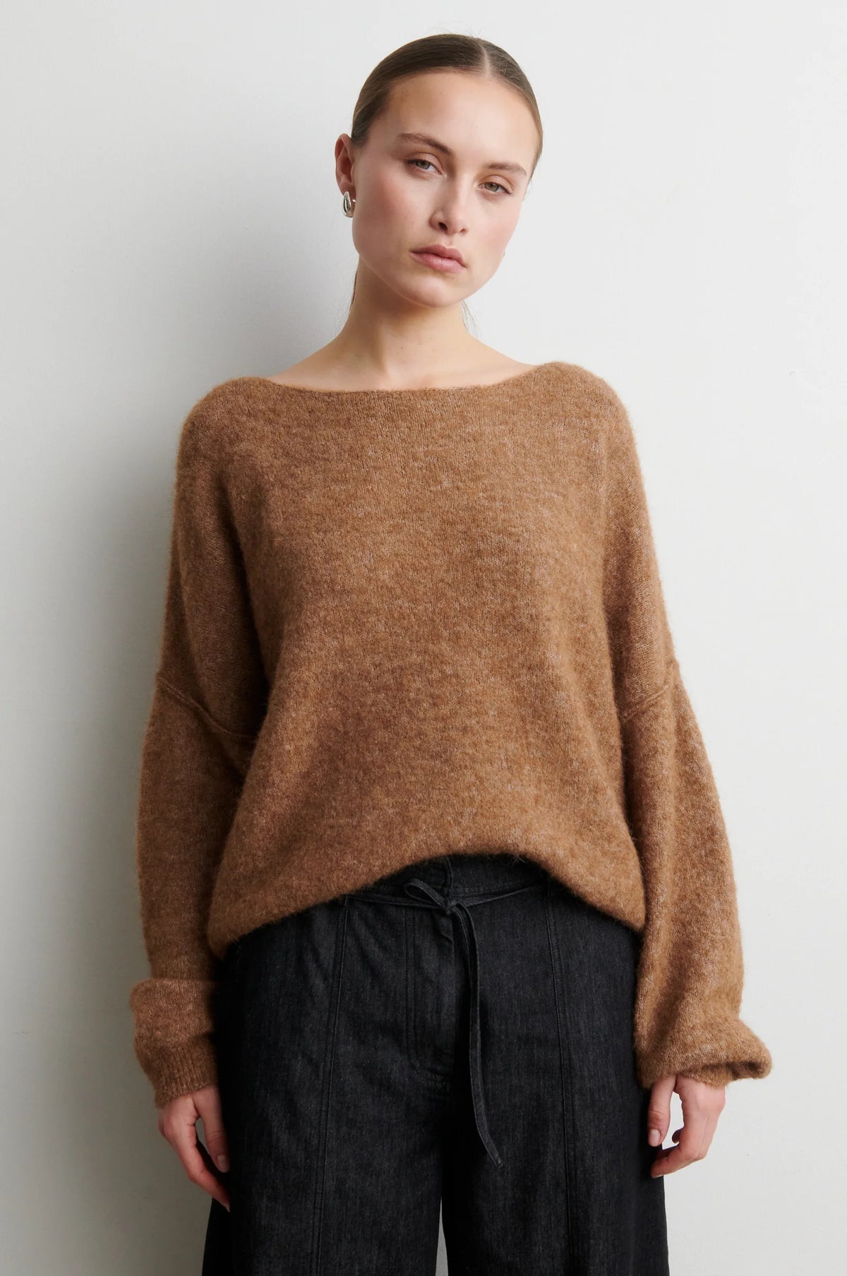 Pollenza Knit Pullover - Camel