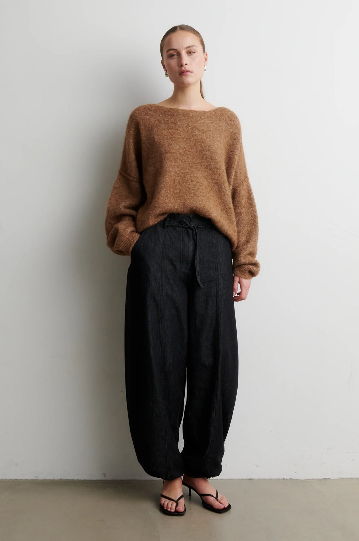 Pollenza Knit Pullover - Camel