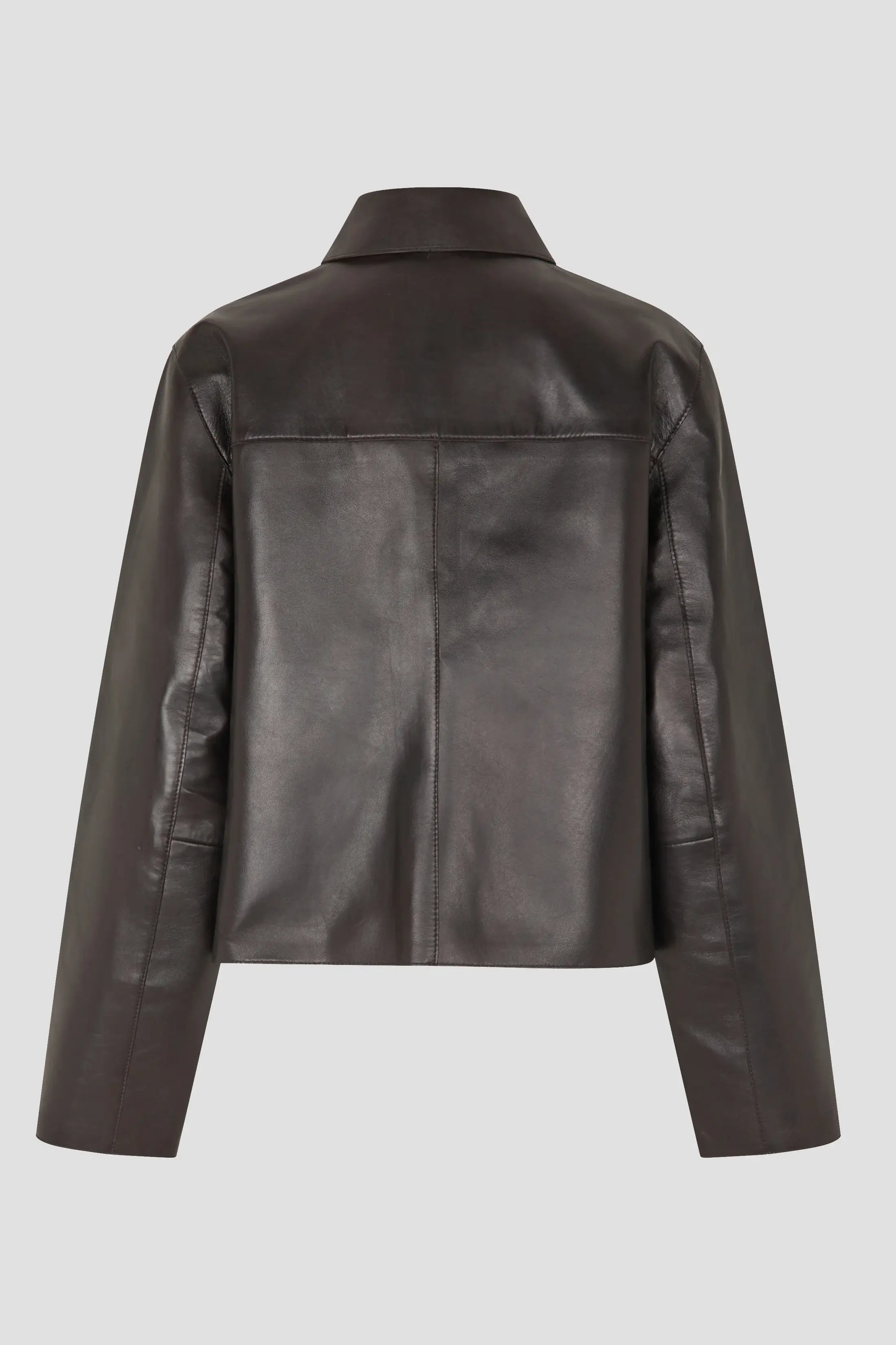 Ezay Leather Jacket - Demitasse