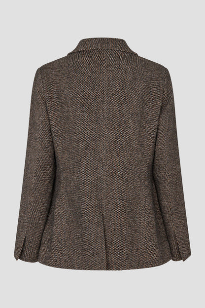 Emi New Fitted Blazer - Demitasse