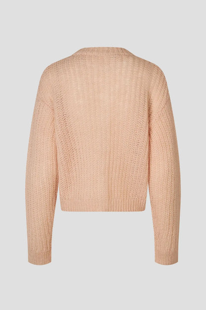 Glora LS Strickjacke - Creme Beige