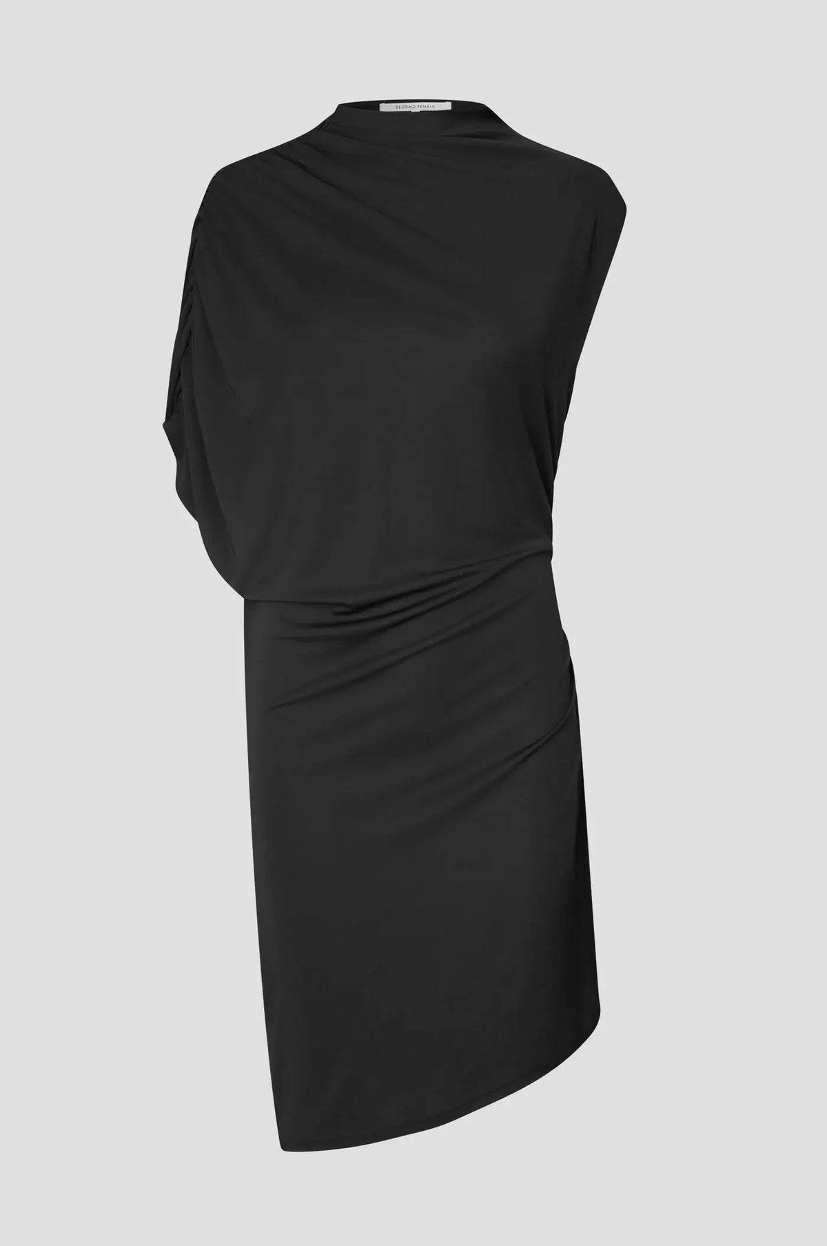 Voco Drape-Kleid - Schwarz