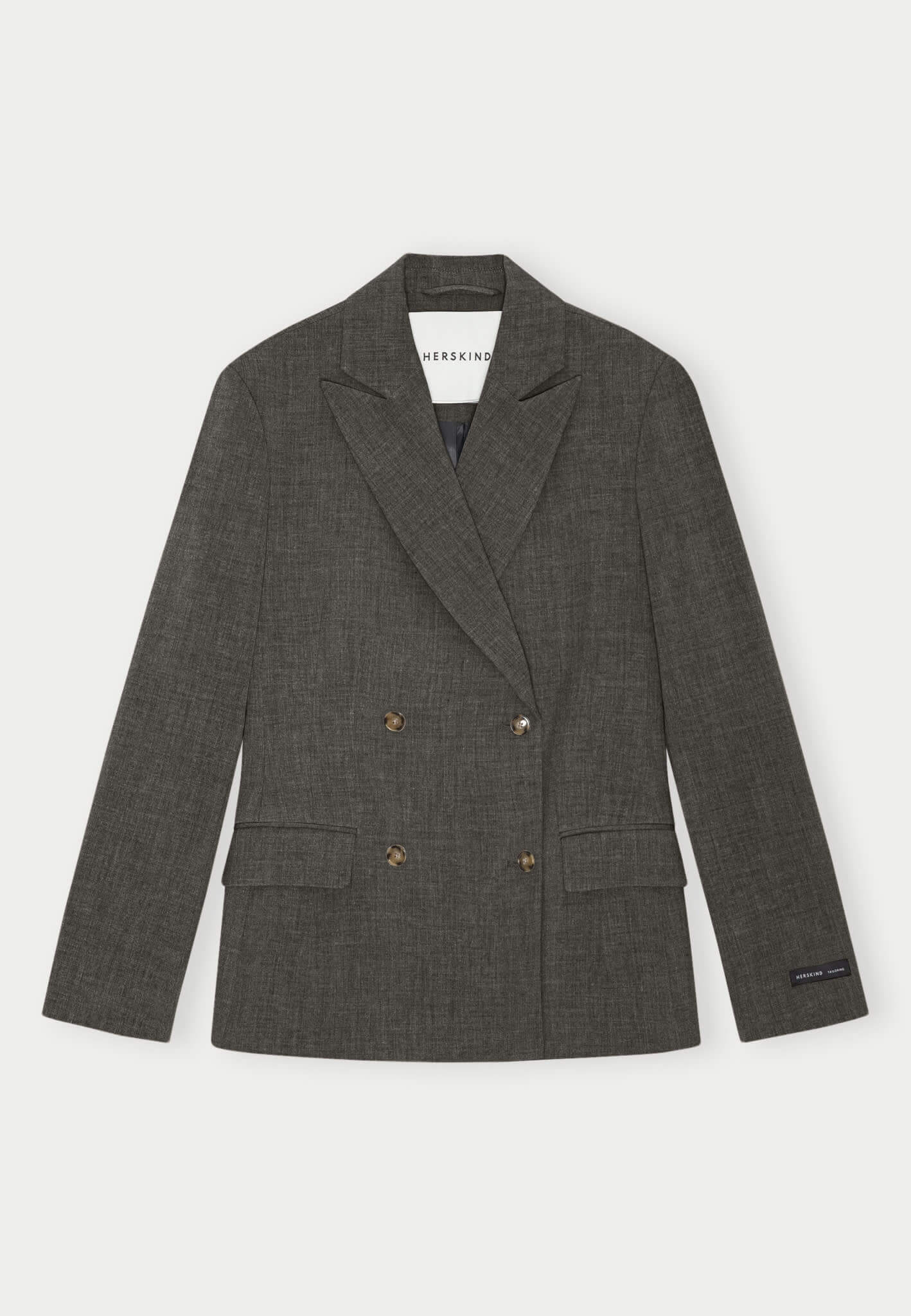 Laila Fitted Blazer - Dunkelgrau