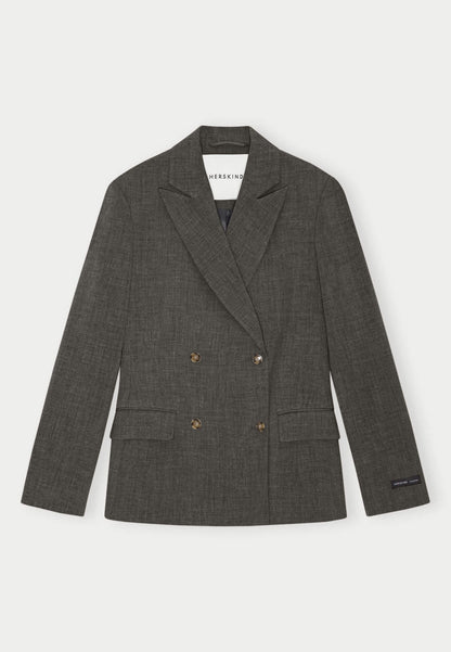 Laila Fitted Blazer - Dunkelgrau