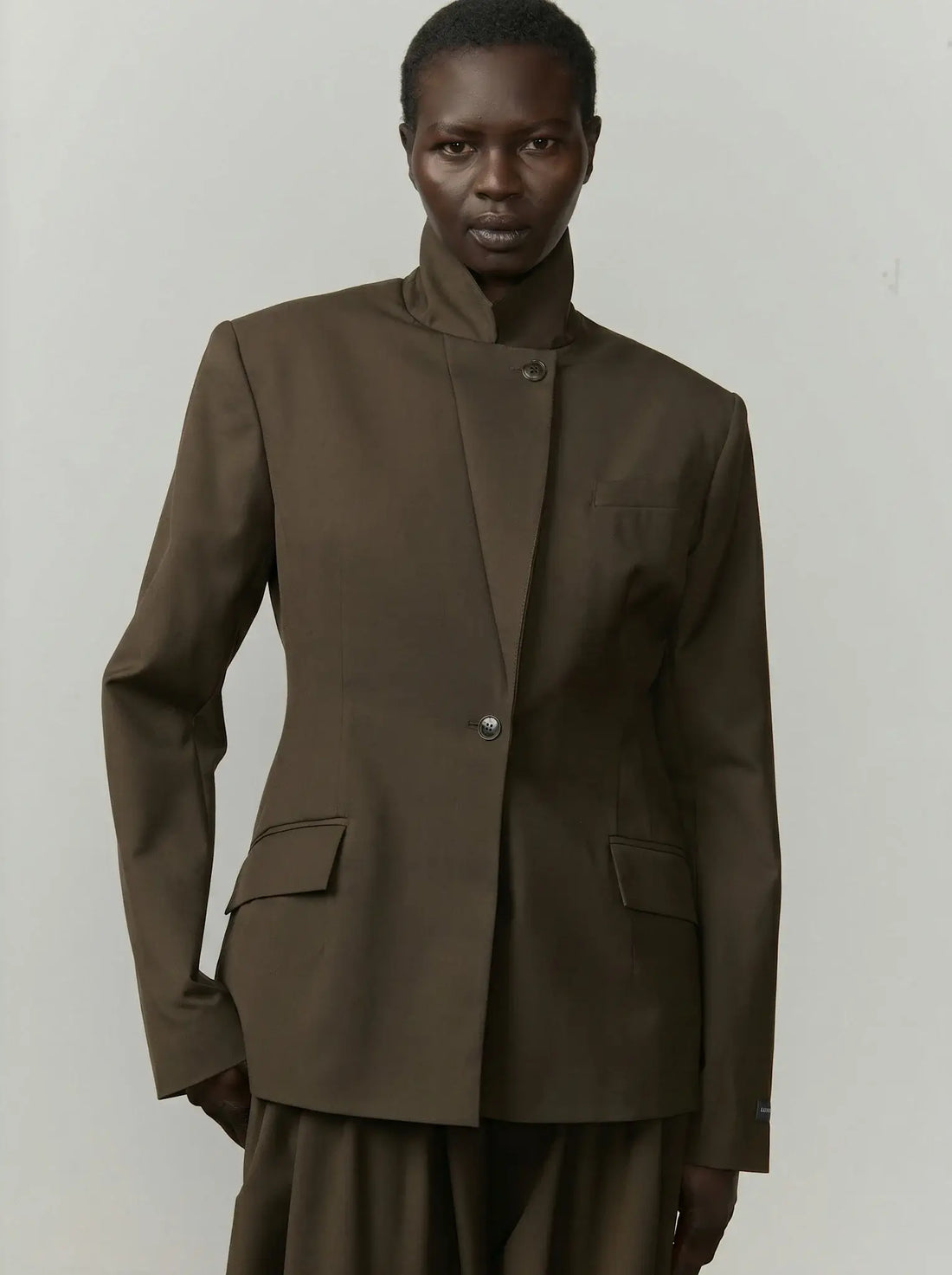 Shelia Fitted Blazer - Kahki