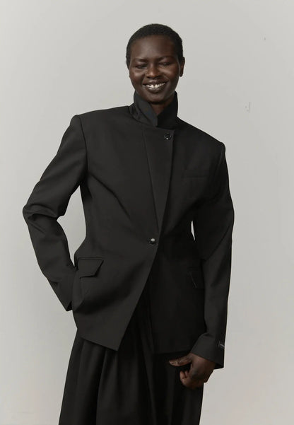 Shelia Taillierter Blazer - Schwarz