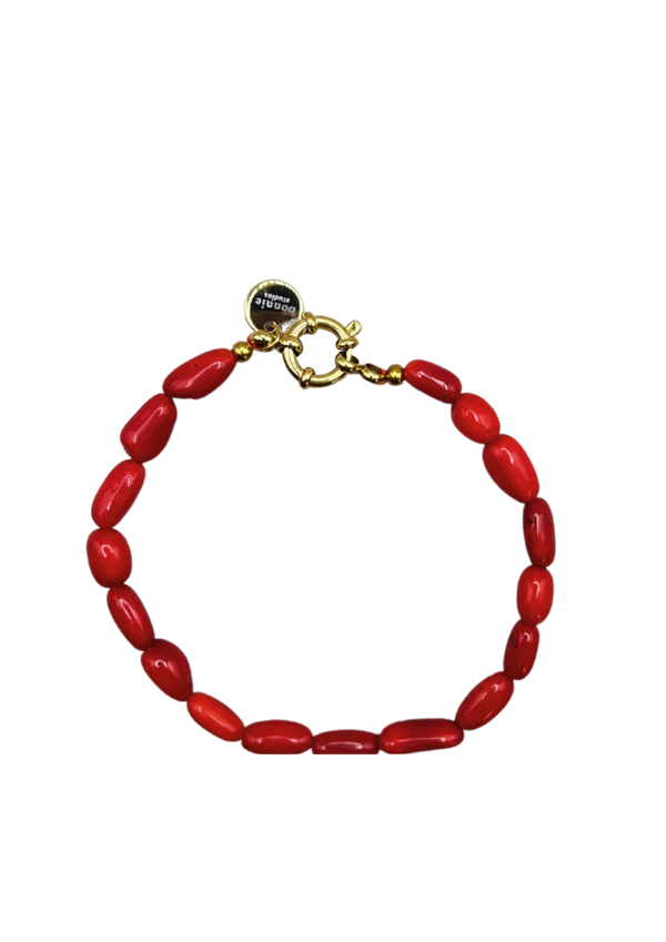 Tommie Bold Bracelet - Red