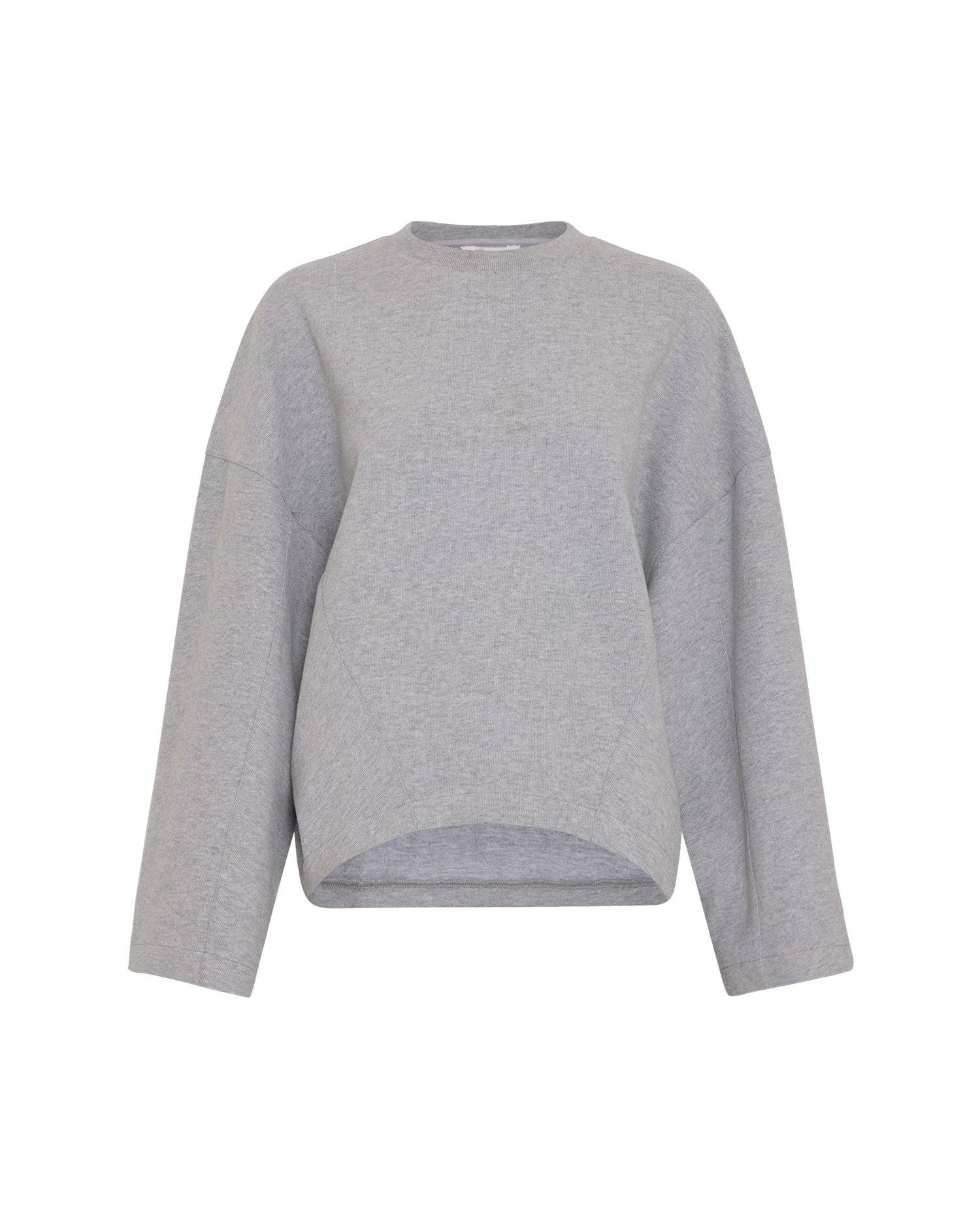 Mschmarletta Icon Logo Sweatshirt - Lgm Steel Gray