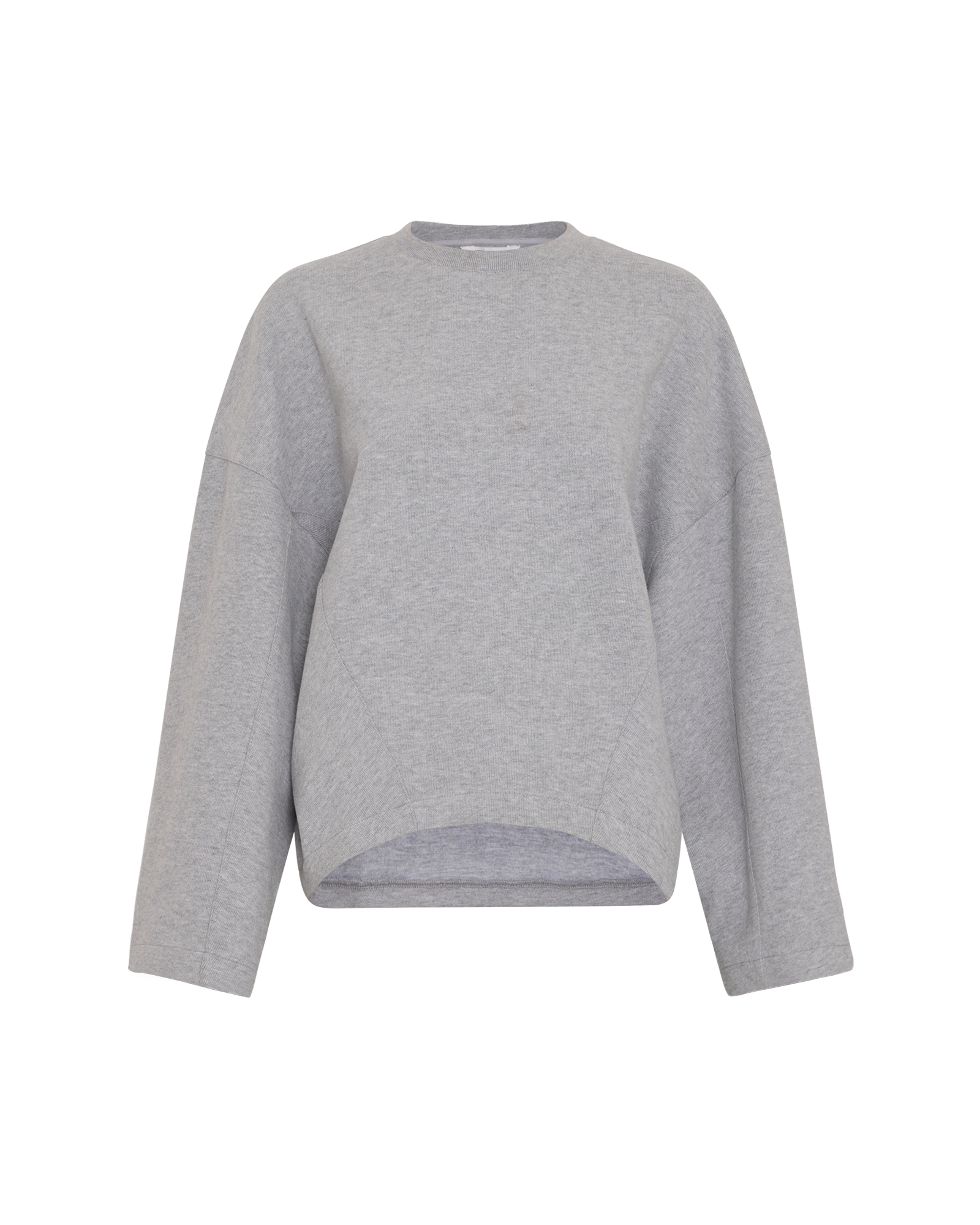 Mschmarletta Icon Logo Sweatshirt - Lgm Steel Gray