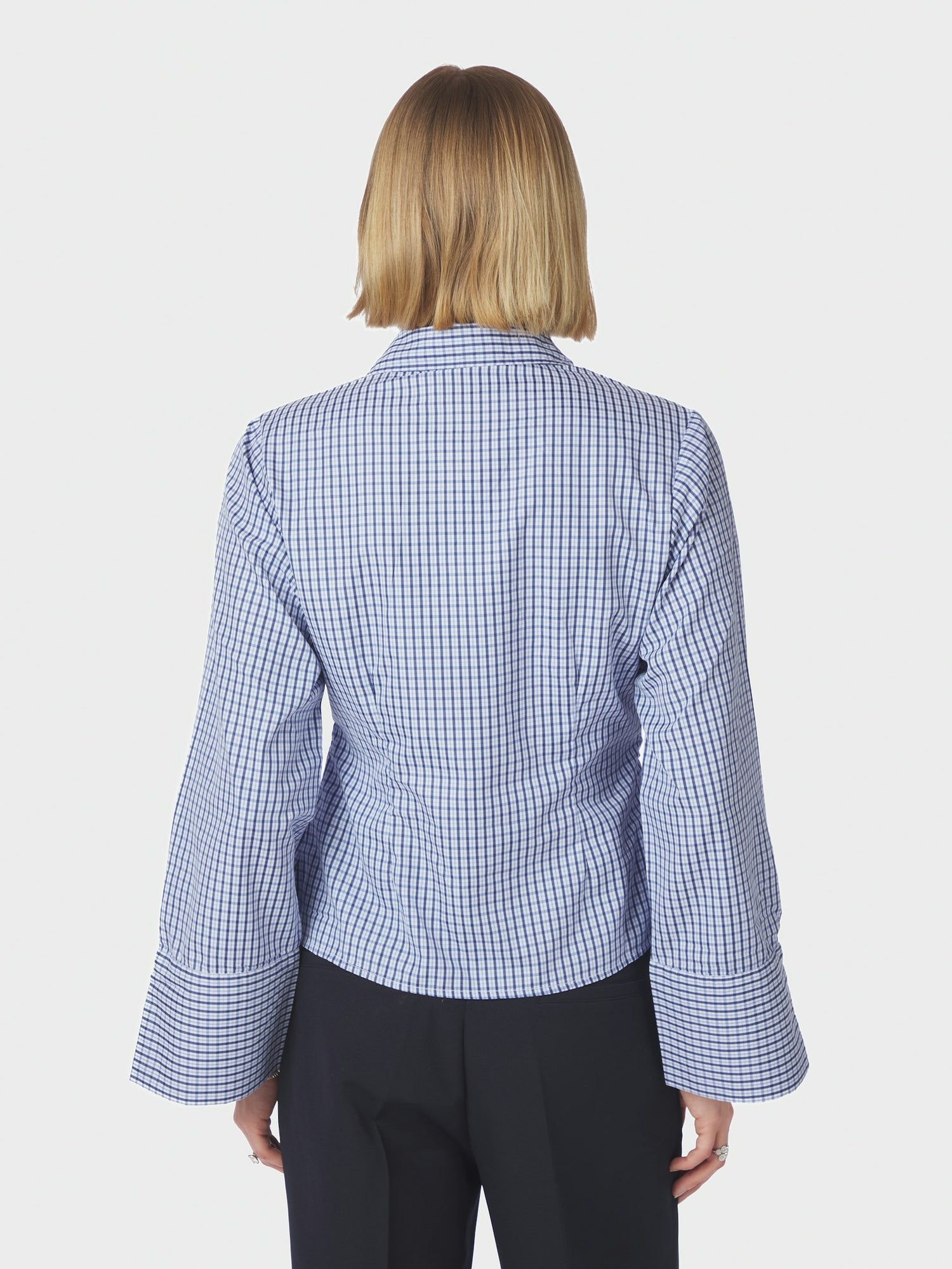 Fenli Check Shirt - Blue