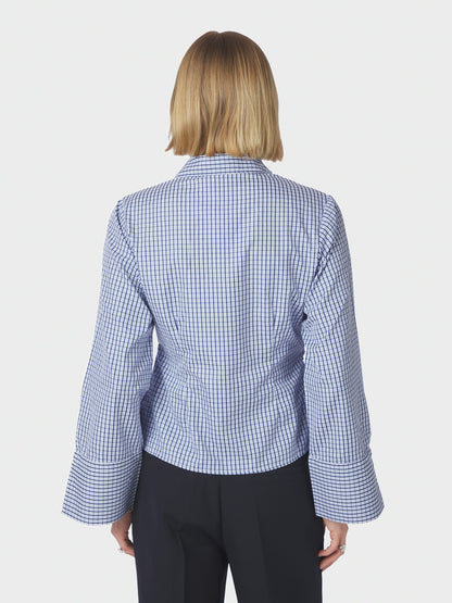 Fenli Check Shirt - Blue