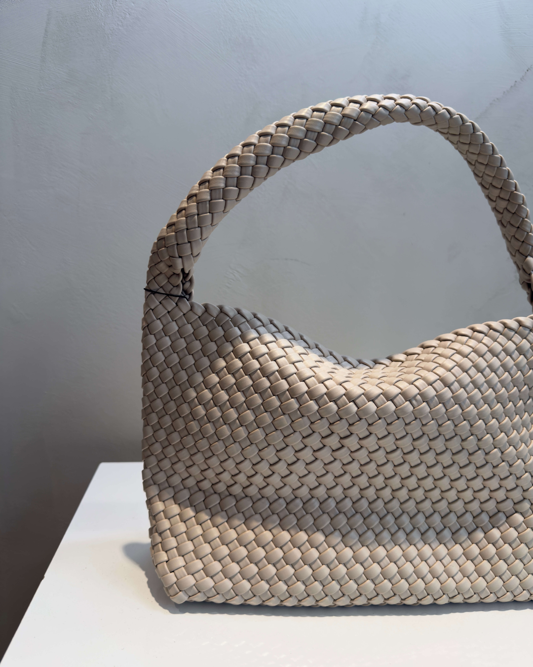 Mia Shoulder Bag - Light Beige