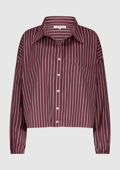 Yana Blouse - Aubergine