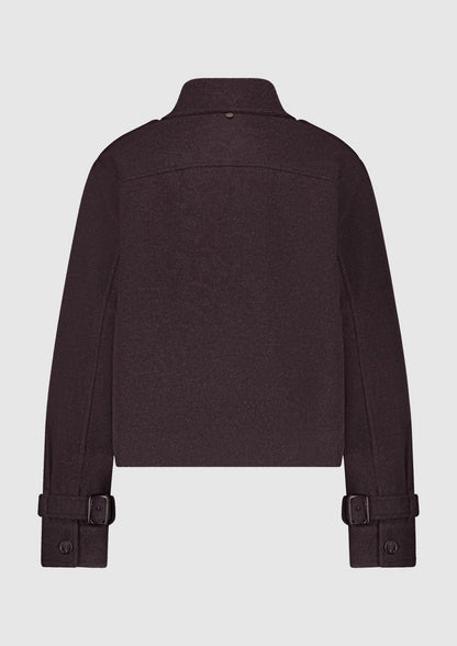 Sanna Jacket - Aubergine