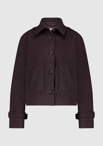 Sanna Jacket - Aubergine