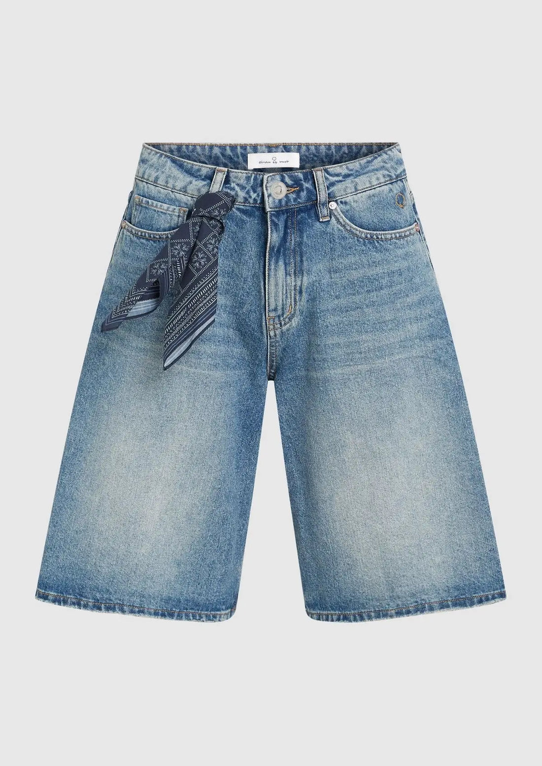 Dae Short - Denim Dash Wash