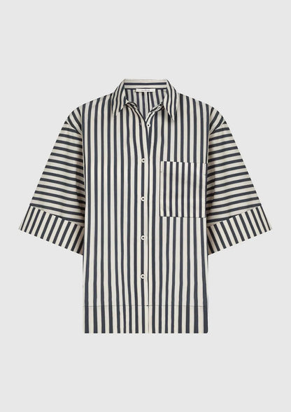 Maureen Blouse - Bullet Blue