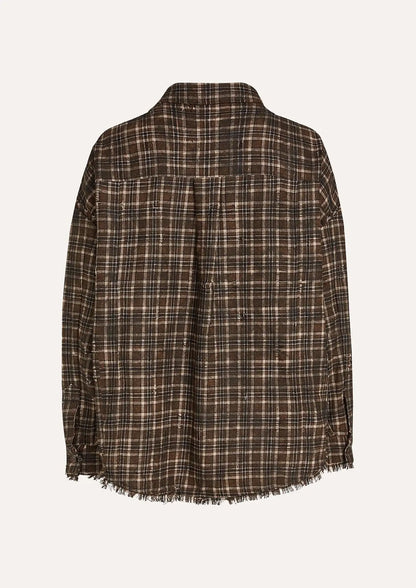 Carly Blouse - Café Noir