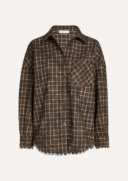 Carly Blouse - Café Noir