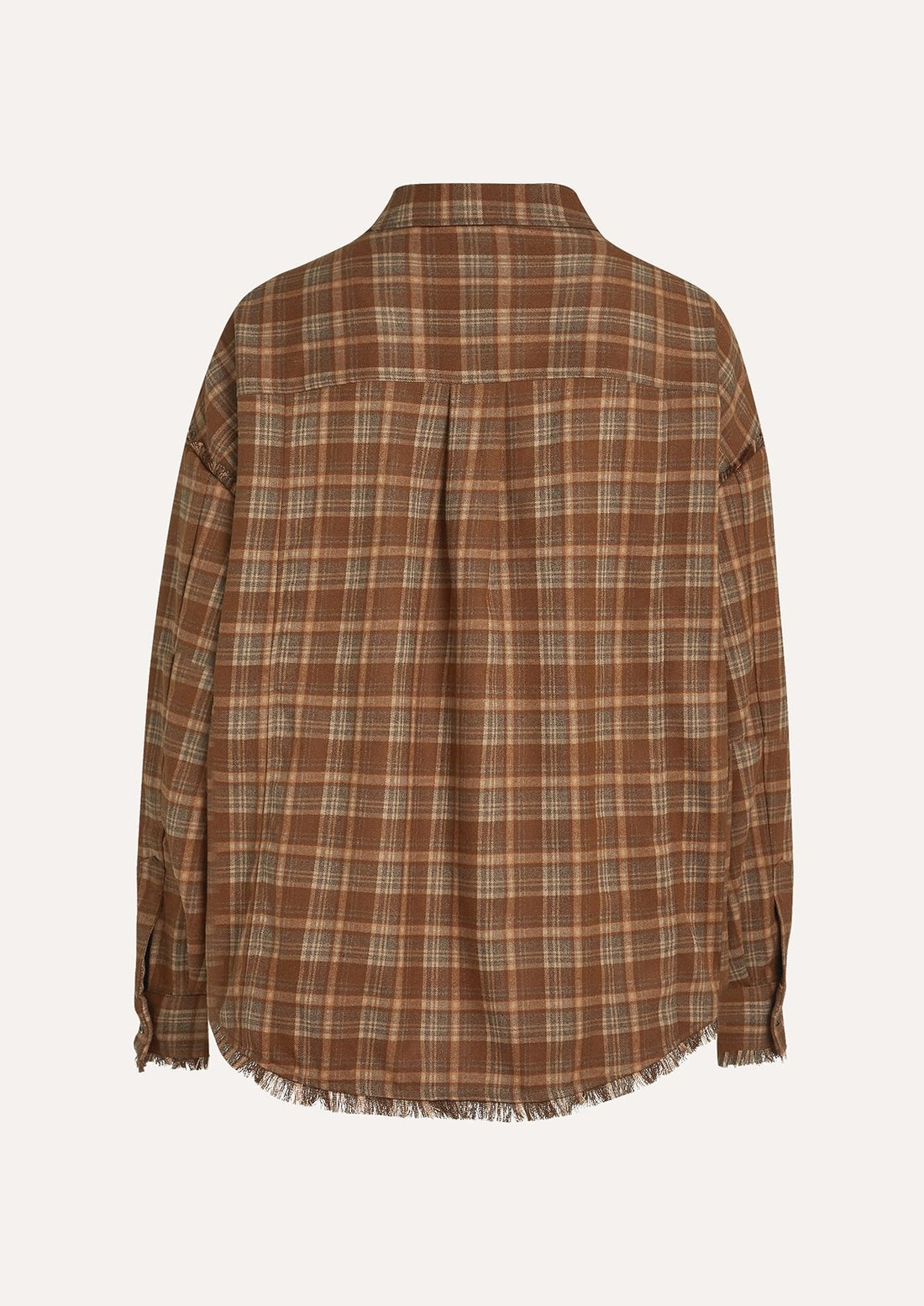 Carly Blouse - Smoked Wood