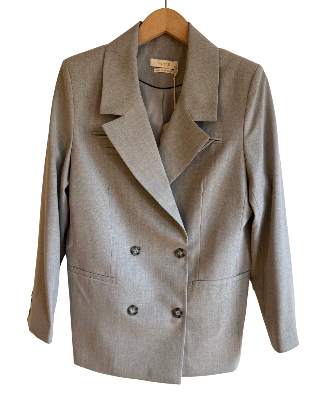 MY_Blazer Rachele - Silver grey