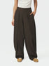 Lucille Structure Pants - Dark Brown