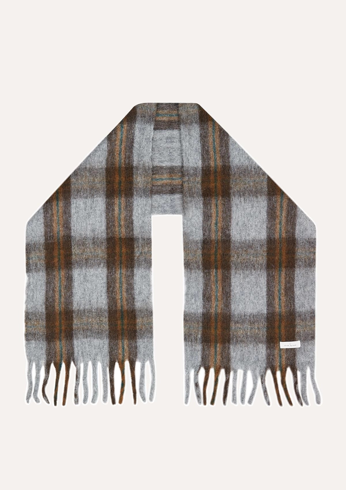 Aspen Scarf - Cafe Noir
