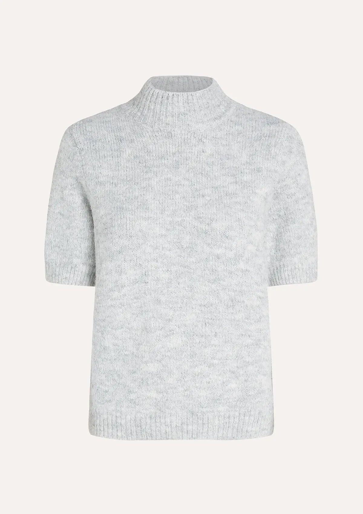 Cara Knit – Grau meliert