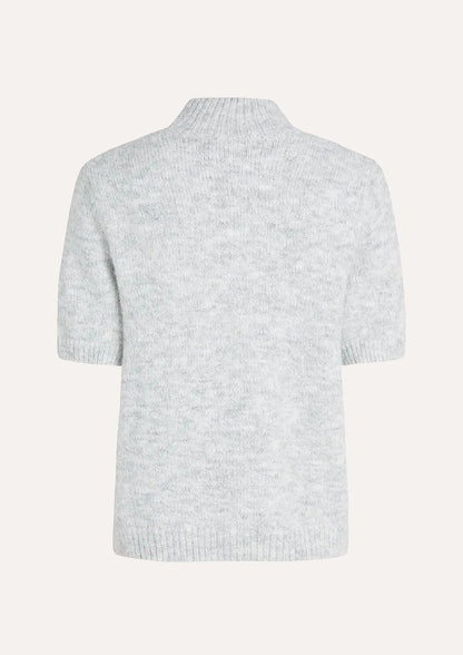 Cara Knit – Grau meliert