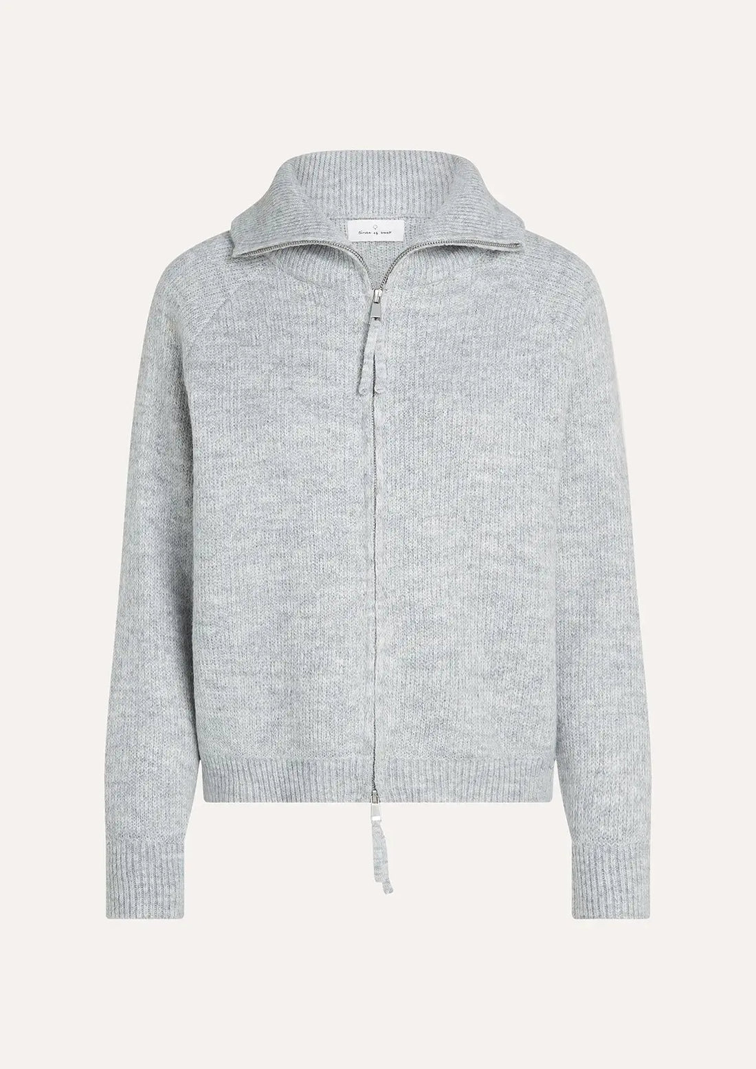 Phoebe Knit - Light Grey Melange